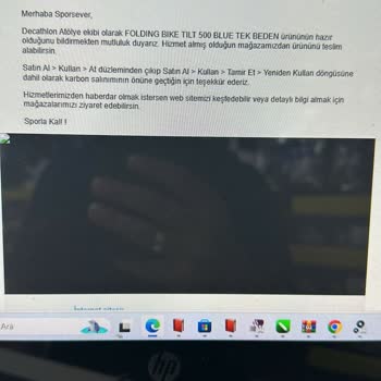 Decathlon Serviste Kaldığı Kadar Ürün Bizde Kalmadı
