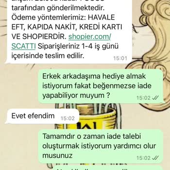 Scatti İade Politikası Hakkında Yanıltıcı Bilgi Ve Kötü Hizmet