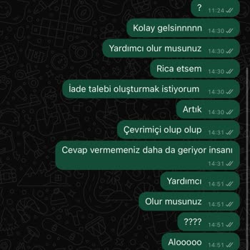 Scatti İade Politikası Hakkında Yanıltıcı Bilgi Ve Kötü Hizmet
