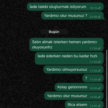 Scatti İade Politikası Hakkında Yanıltıcı Bilgi Ve Kötü Hizmet