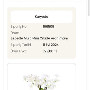 İstanbul Çiçekleri Çiçek Siparişimde Firmanın Sorumsuzluğu