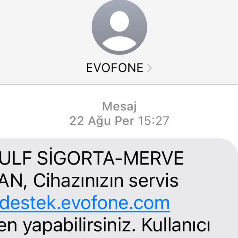 Xiaomi Yetkili Servis (Evofone) Kasko Ücreti Ödeyip Hizmet Alamamak