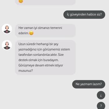 Vodafone Yanımda Uygulamasında Müşteri Hizmetleri Sorunu