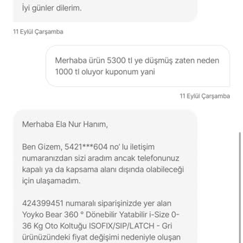 Hepsiburada Üründe Oluşan Fiyat Farkının Geri Verilmemesi