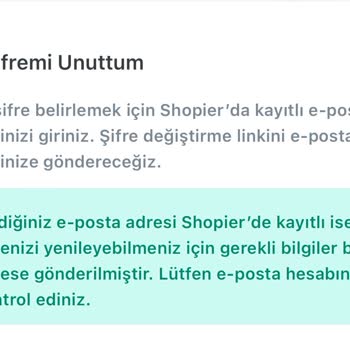 Shopier Mağazaya Giriş Sorunu!