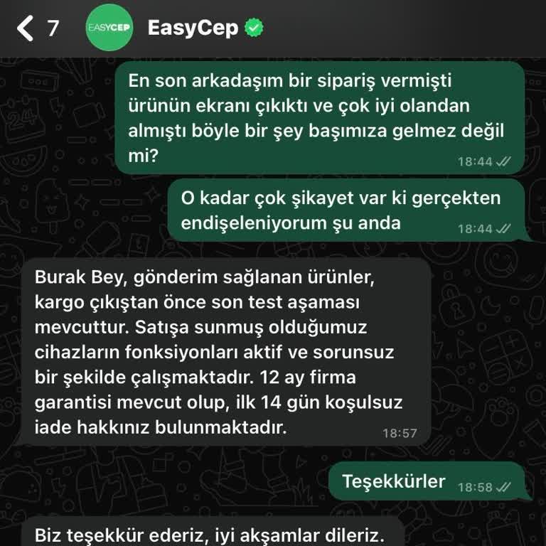 EasyCep İşleyişi Ve Pişmanlığı