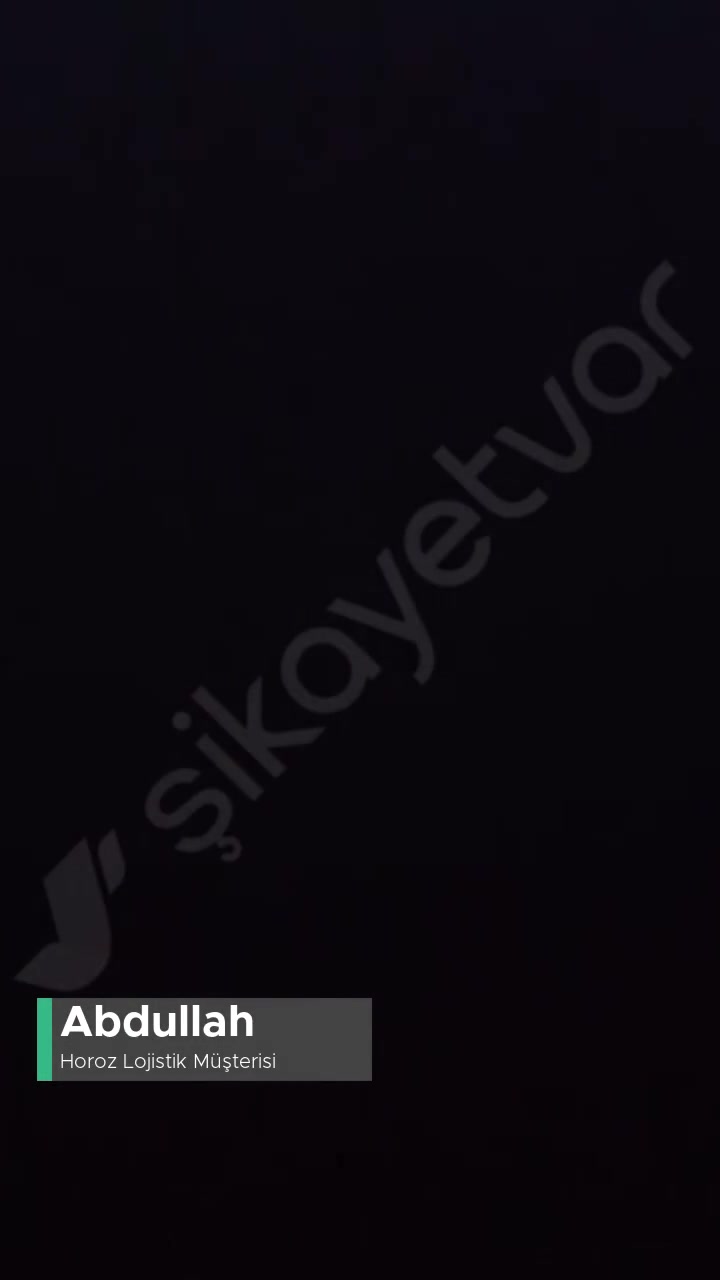 Horoz Lojistik Gelmedi, Kargo Artık Gelsin! videonun kapak resmi