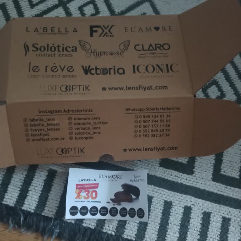 Luxe Optik Hatalı Lens Satıyor Al-ma- Yin!