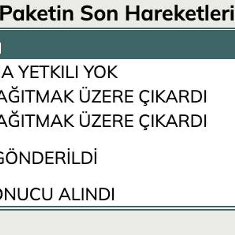 UPS Türkiye Pasaportumu Teslim Edemiyor.