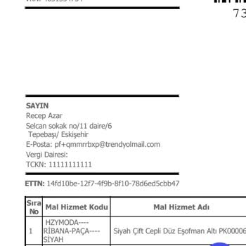 Trendyol Terbiyesizlik Ben Böyle Mal Satmak İçin Yapılan Uc Kağıt Görmedim