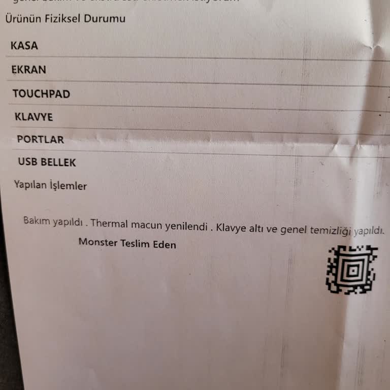 Monster Notebook Servis Çalışanlarının Dikkatsizliği Ve İlgisizliği