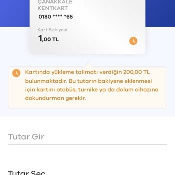 FastPay Kentkarta Yükleme Olmadı