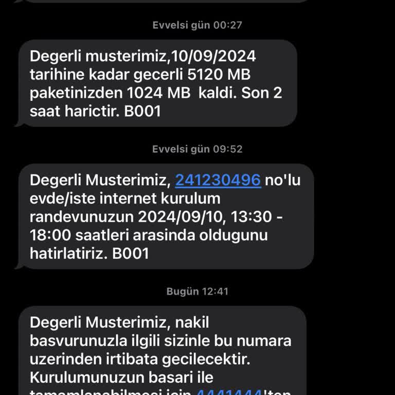 Türk Telekom Randevu Oluşturmama Rağmen Kurulum İçin Gelmiyor.
