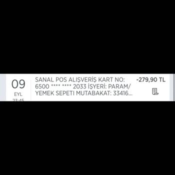 Yemek Sepeti Benden Habersiz Kartımdan Para Çekti