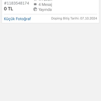 Sahibinden İlan Tutarının Silinip Yerine Başka Bir Şey Yazılması