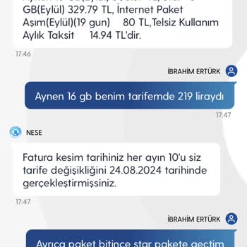 Turkcell'de Tarife Değişikliği Mağduriyeti ve Çözüm Eksikliği