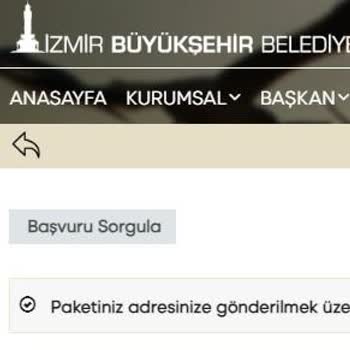 İzmir Büyükşehir Belediyesi İzmir BB. Gebe Beslenme Ve Hoşgeldin Bebek Paketleri Gelmiyor!