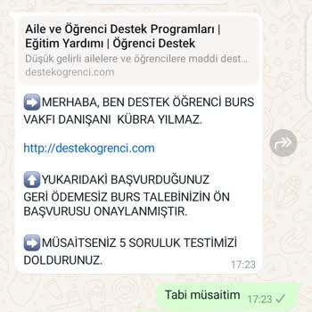 Eğitim Destek Vakfı Eğitim Vakfı İle Şikayet