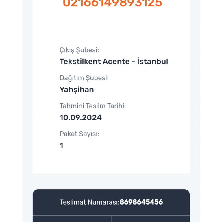 Sürat Kargo Kargomu Teslim Etmiyorlar