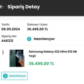 EasyCep Satın Alınan Ürünü Kargolamada Gecikme Sorunu