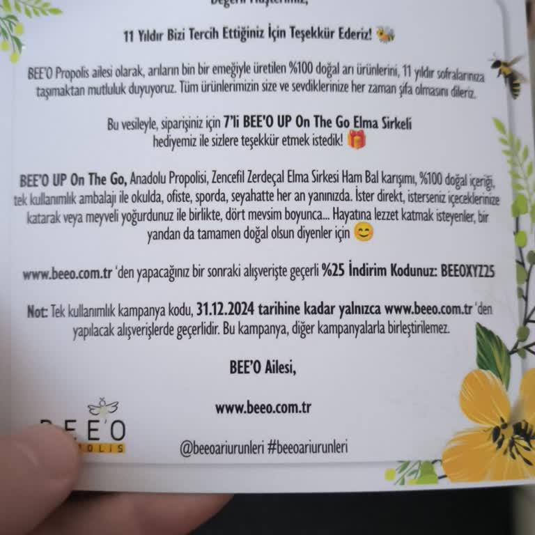 BEEO Kullanılamayan İndirim Kodu