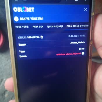 Oslobet Deneme Bonusunu Kazananlara Vermiyor