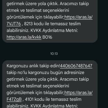 Aras Kargo Kırıkkale Yine Adres Yanlış Diye Teslimat Yapmadı
