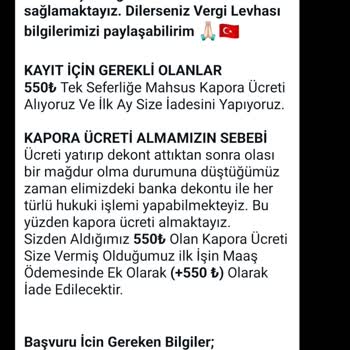 sudepaketleme (Instagram) İşkur Adı Kullanılarak Yapılan Şüpheli Ödeme Talebi