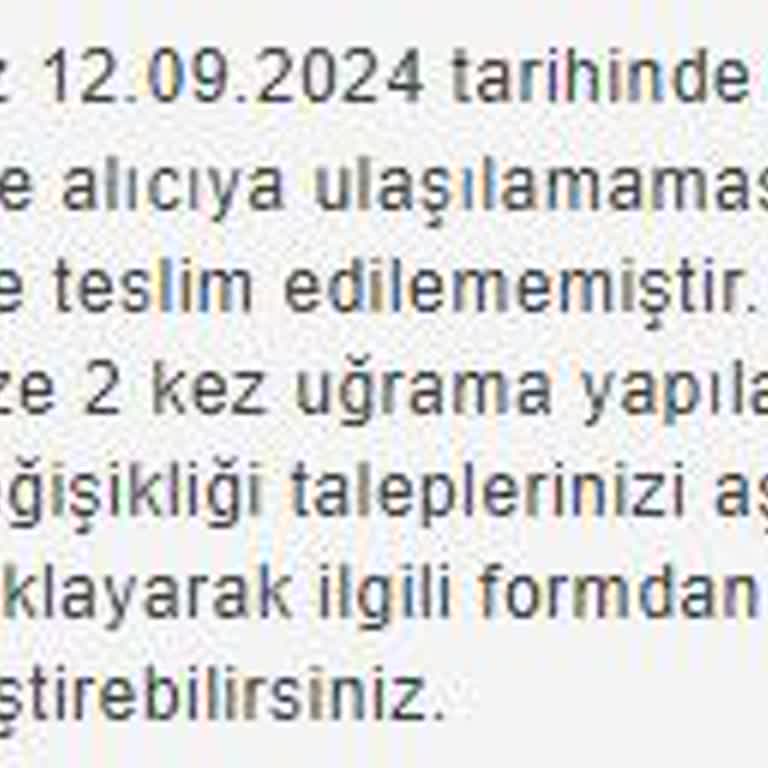 Bursa Hub Şubesi Şikayet UPS