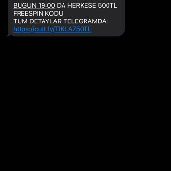 Vodafone'dan Gelen Sürekli Rahatsız Edici Mesajlar