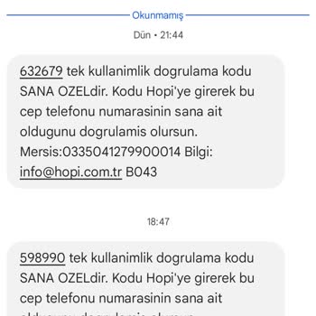 Hopi'den Sürekli Doğrulama Kodu Geliyor
