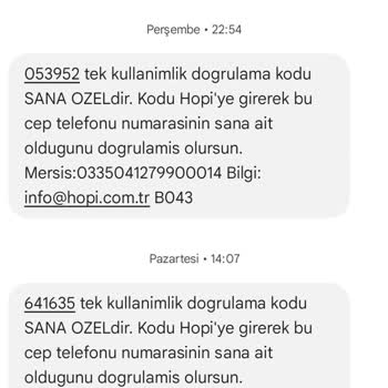 Hopi'den Sürekli Doğrulama Kodu Geliyor