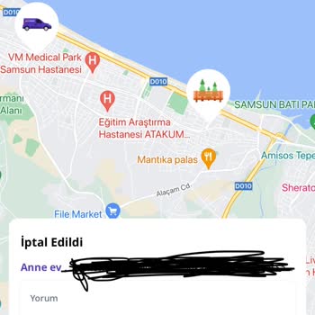 Samsun - Atakum Getir Deposu- Çağrı Merkezi Şikayet