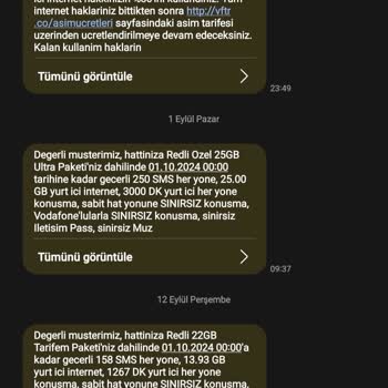 Yanıltıcı Paket Bilgilendirmesi ve Eksik Hizmet