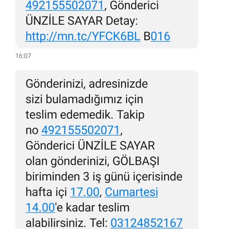 MNG Kargo Kargomun Teslim Edilmemesi Ve Sorumsuzluk