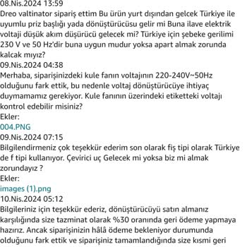 Amazon Dreo Ventilador Torre Retraso en Pedido