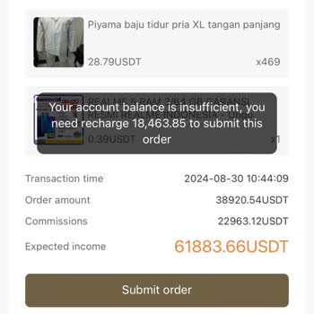 Perdí ₺250000 por el Requisito de Depósito en la Plataforma de Amazon