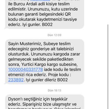Dyson V11 y V15 Problema con la Devolución