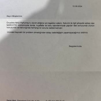 Mad Parfüm Eski Kalıcılık Yok. Süreç Haddinden Fazla Uzun