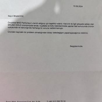 Mad Parfüm Eski Kalıcılık Yok. Süreç Haddinden Fazla Uzun