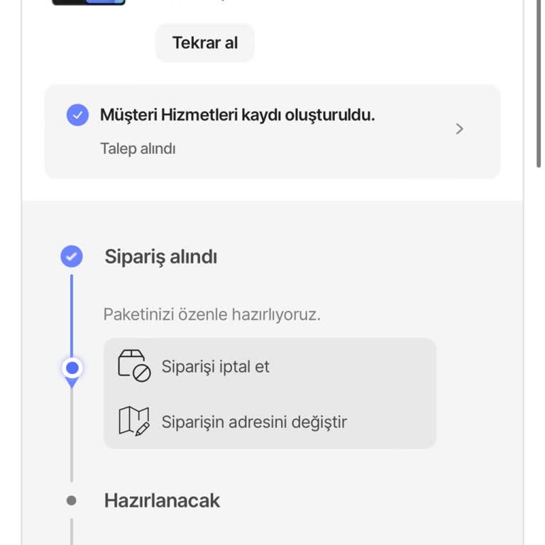 Hepsiburada Geciken Teslimat Ürünü