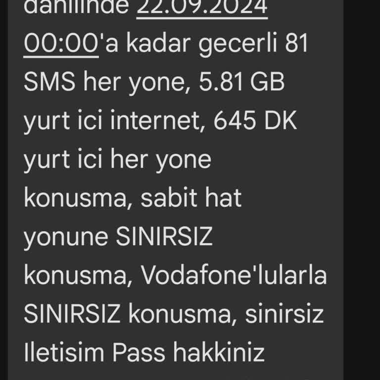 Vodafone Tarife Değişikliğinde Eksik Bilgilendirme ve Mağduriyet