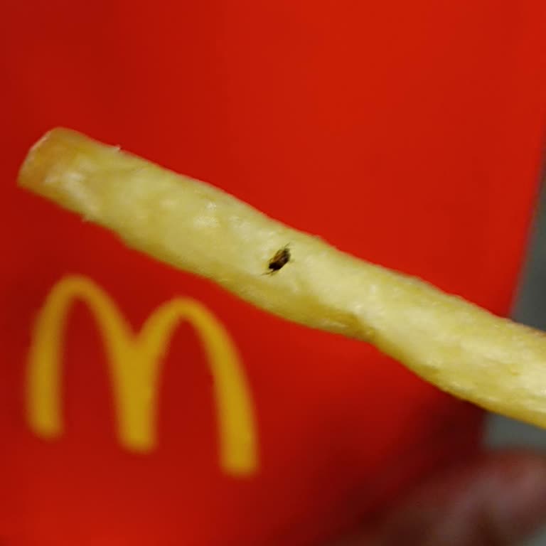 Kızılay McDonald's'ta Hijyen Sorunu Ve Böcek Şoku