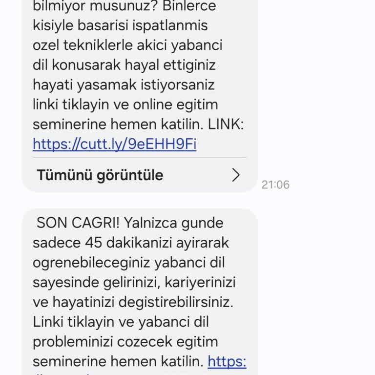 Languverse 5 Dakika Arayla Reklam Mesajı Atarak Rahatsızlık Veriyor