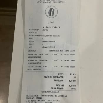 Aypa Market Müşteri Aldatmakta Üzerlerine Yok