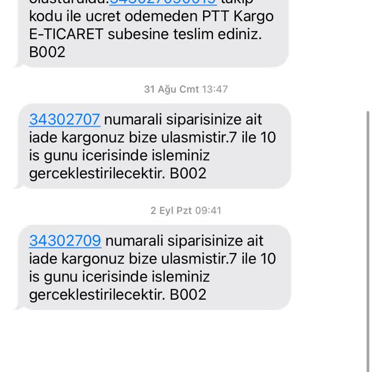 Sefamerve İade Sürecinde Yaşanan Sorun Ve İletişim Eksikliği