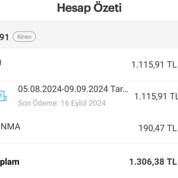 DAF Enerji Sistemleri Yüksek Su Faturası