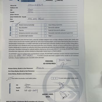 AtlantisNet Atlantis Net Şirketine Şikayet