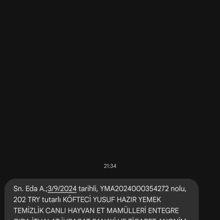 eLogo Elego Yemek Sepeti Üzerinden Fatura Kesmiş