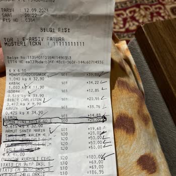 A101 Almadığım Ürün Fişimde Görünüyor